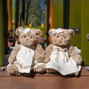 [부코스키]유럽 부코스키 곰돌이 애착인형 벨라루나 & 돌체마리나 40cm