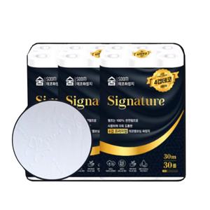 숨 시그니처 4겹 30mx30롤 총2팩