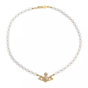 비비안웨스트우드 여성 메살린 초커 골드 6303002F 02R821