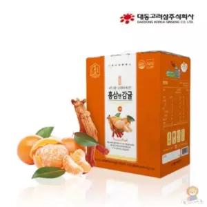 대동고려삼 홍삼엔감귤 10G X 100포 홍삼액 액기스 음료