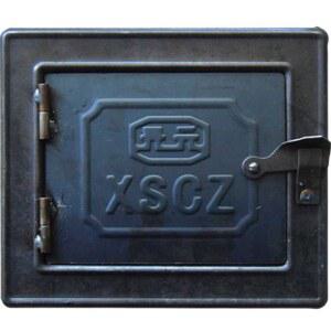 무쇠화구 아궁이문 덮개 주철 커버 뚜껑 연통 주물 불문 무쇠 내경19 5x17 5cm