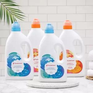2+2 유아용 1.8L 용기 세탁세제 2개+ 섬유유연제 2개
