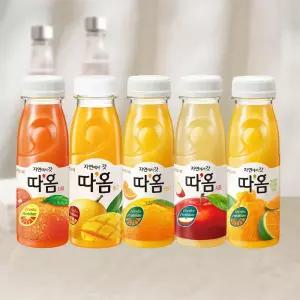 빙그레 자연에서 갓 따옴 주스 오렌지/자몽/사과/망고/천혜향 235ml 20개 모음