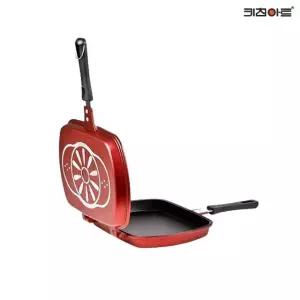 키친아트 금상첨화 플래티늄코팅 분리형 양면팬 생선구이양면팬