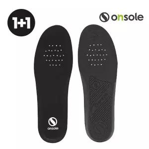 [onsole][1+1] 온솔 제너럴 인솔 올그라운드 기능성 운동화 신발 깔창 블랙