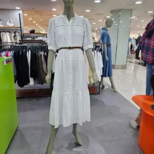 시슬리/애플아울렛/아일렛 레이스 벨티드 롱 원피스 SAOPD3531