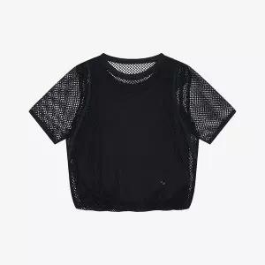 갤러리아 [SI]망사 레이어드 나시 티셔츠(SHK1811FII)