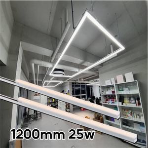 레일조명 LED T10 라인조명 1200mm 25w T라인 플리커프리 두영 KS 레일형 일자 LED 형광등