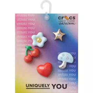 [크록스](대전신세계)폭신한 메탈 지비츠 5개 세트 10012934