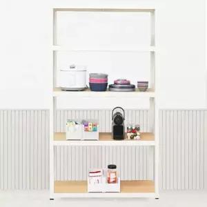 이지라이프 경량랙 조립식 앵글선반 5단 800 화이트