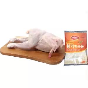 국내산 삼계탕용닭 삼계650g(냉동)X3팩 +황기백숙재료X1팩 초복 백숙용