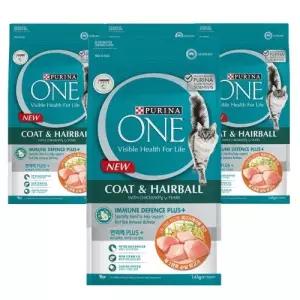 퓨리나 원 캣 성묘용 헤어볼 관리 사료 1.4kg x 4개