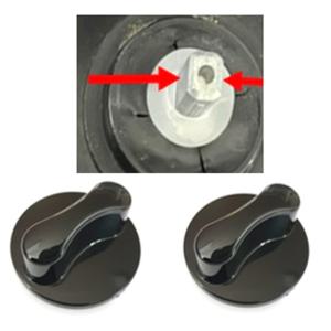 엘지 가스렌지 손잡이 호환 2개발송 블랙 국내산