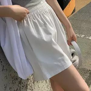 조이아 밴딩 코튼 숏 팬츠