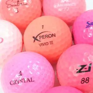 일반브랜드 칼라볼 A-급 핑크 100개 로스트볼 로스트골프공