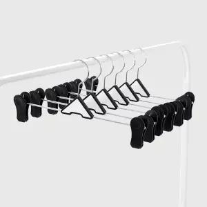 국산 10P세트 LINE 매직 바지걸이 논슬립 집게 바지 치마걸이