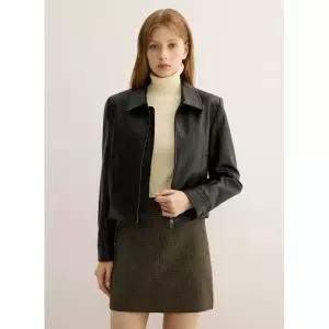 갤러리아 [SISTINA] 레더 집업자켓