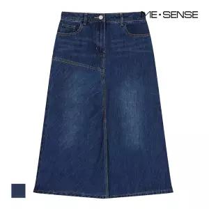 [미센스] 스티치 데님 스커트_MB49DSM201Z