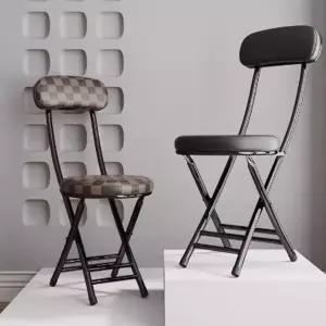 보조의자 학원 행사 등받이 의자 접이식 보조 쿠션 간이 (WFJHJ10)