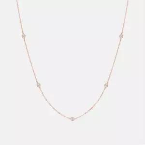 [랩다이아] 베브 로즈 목걸이 A253SNU430RPH