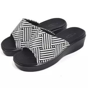 여성 체크 슬리퍼 통굽 굽높은 실내화 샌들 사무실 여성슬리퍼 여자슬리퍼 통굽슬리퍼