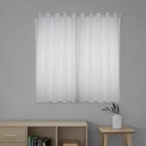 쉬폰커튼 작은창 나비주름 차르르 암막 화이트 창문 (WFJLHTH)