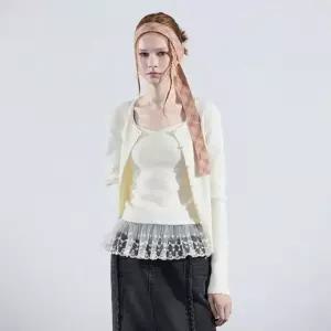 [갤러리아] [Blue Label] 레이스 포인트 나시 가디건 SET (ER3OKG02)