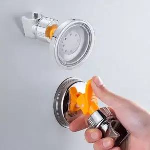 흡착식 각도조절 샤워기 거치대 홀더 걸이 (WFJSMHF)