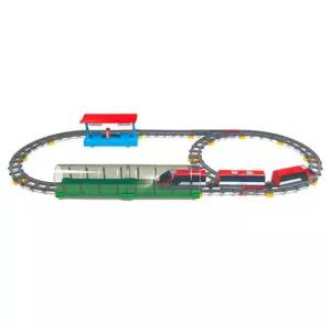 움직이는 기차놀이세트 레일만들기 터널 기찻길 열차 기관차 유아동완구 놀이방