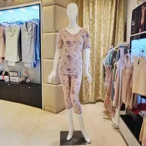 [대구백화점] [비너스]모달 여성 반팔 7부하의 내의세트(VLG6052A VLG6052M)