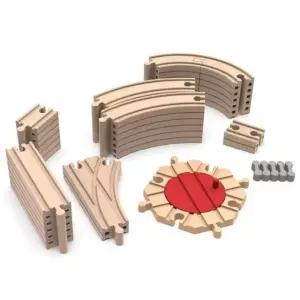 미카포트 교통놀이 기차트랙 확장팩 50P 자동차장난감 (WFJWKL5)