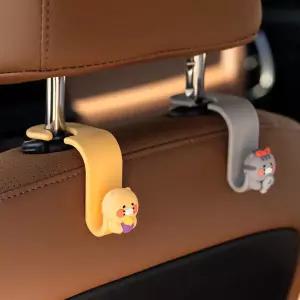 아트박스/카카오프렌즈 카카오 춘식이 차량용 헤드걸이 헤드레스트 후크(2p)