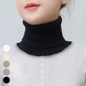 얇은 니트 페이크 목폴라 목폴라 겨울목폴라 여성목폴라 여자목폴라 따뜻한목폴라 넥폴라