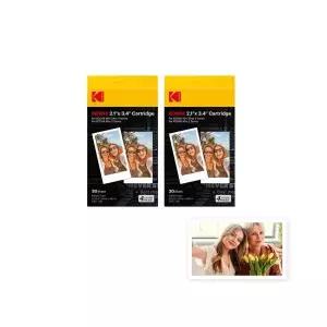 코닥 카트리지 미니2 미니샷2 전용 카트리지 2.1 x 3.4 cm 30개입 2개
