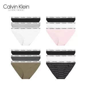 [캘빈클라인 언더웨어] 캘빈클라인 언더웨어 여성 팬티 3장 세트 속옷 삼각 코튼 비키니 QP1258O