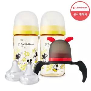 240ml 미키 클래식 트윈팩 젖병2개)+젖꼭지2개+리틀데몬SET