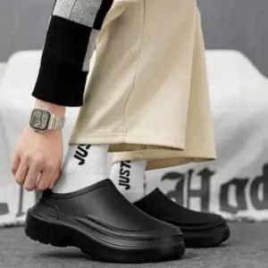 남성 베이직 데일리 캐주얼 숏 작업화 부츠 레인부츠 레인부츠 여자장화 남자장화