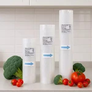 헬로제인 식품 진공포장지 롤 5m 소 중 대) 진공포장비닐 진공포장팩 진공포장롤