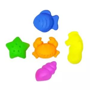 어린이 모래놀이 몰드 바다속 5개입 1P 촉감놀이 완구 (WFK7ICY)