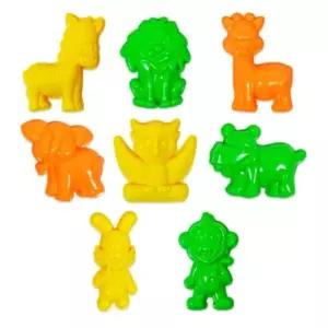 어린이 모래놀이 몰드 동물원 8개입 1P 촉감놀이 완구 (WFK7ID0)