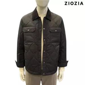 [리버스지오지아](하남점)25FW 코듀로이카라 경량 퀄팅 셔켓 ADF4JP1904_BK