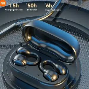 골전도보청기 노인보청기 골밀도이어폰 Xiaomi M47 보청기 5.3 블루투스 이어폰마이크 포함 골전도 스포츠