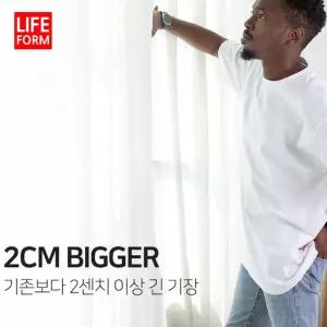 사계절 무지 기본티 세미 오버핏 반팔 티셔츠 20수 적당한 두께감