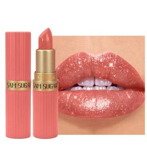 샘슈가 6색 초콜릿 바 립스틱 메이크업 펄 매트 지속력 좋은 워터프루프