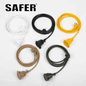 세이퍼 1구 연장선 15M 고용량 멀티탭 4000W 리드선 전기선 밀리터리 캠핑