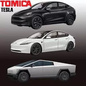 [토미카] 테슬라 사이버트럭 모델3 모델Y 3종세트 미니카 다이캐스트