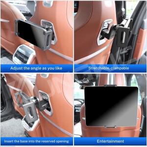 bmw 태블릿거치대  BMW IX i5 G60 시리즈 7 차량 뒷좌석 멀티미디어 특수 아이패드 폰 홀더