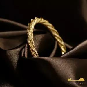 (골든클레프) 18K 토르숑 메쉬 뱅글