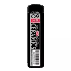 동아 600 세라믹샤프심 0.9mm HB (WFFMM6P)