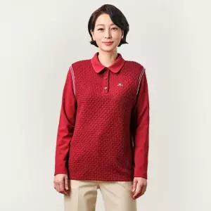 [마담엘레강스] 엠보 스포티 블라우스 KYV3BL06